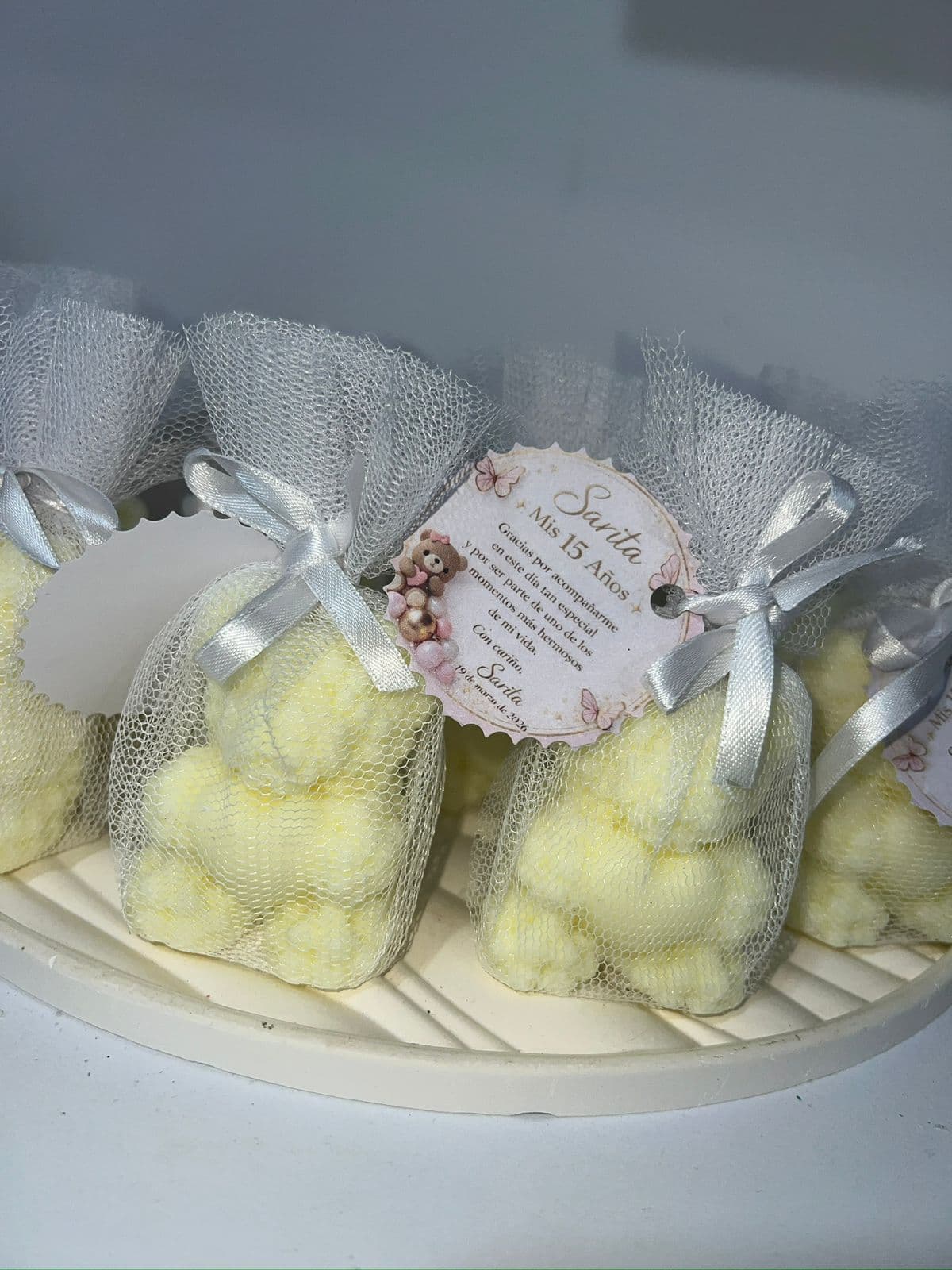 Ositos para eventos en tul