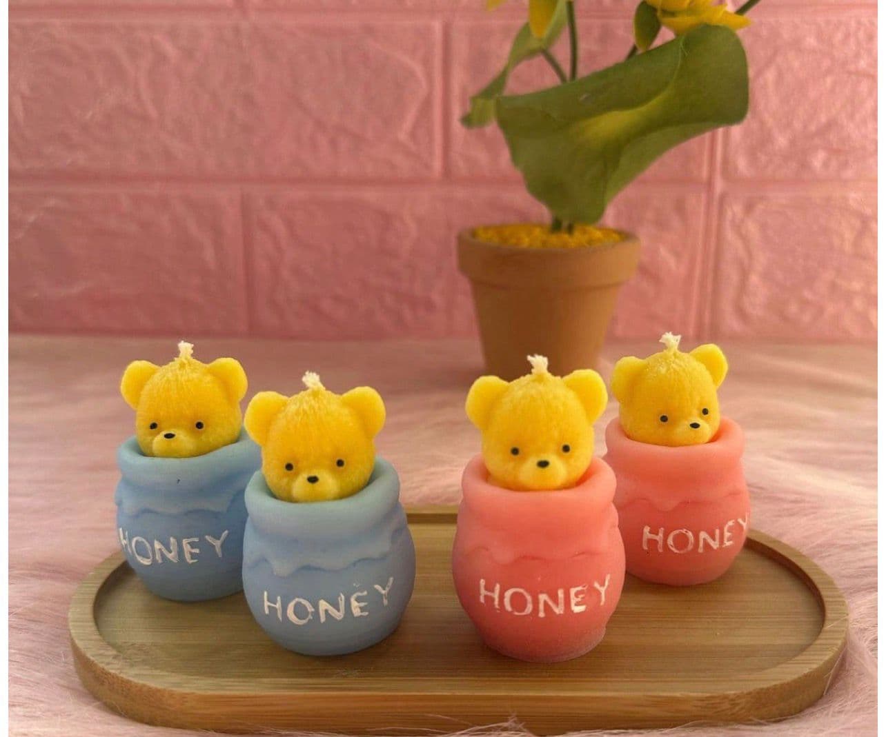 Ositos honey colores azul y rosa