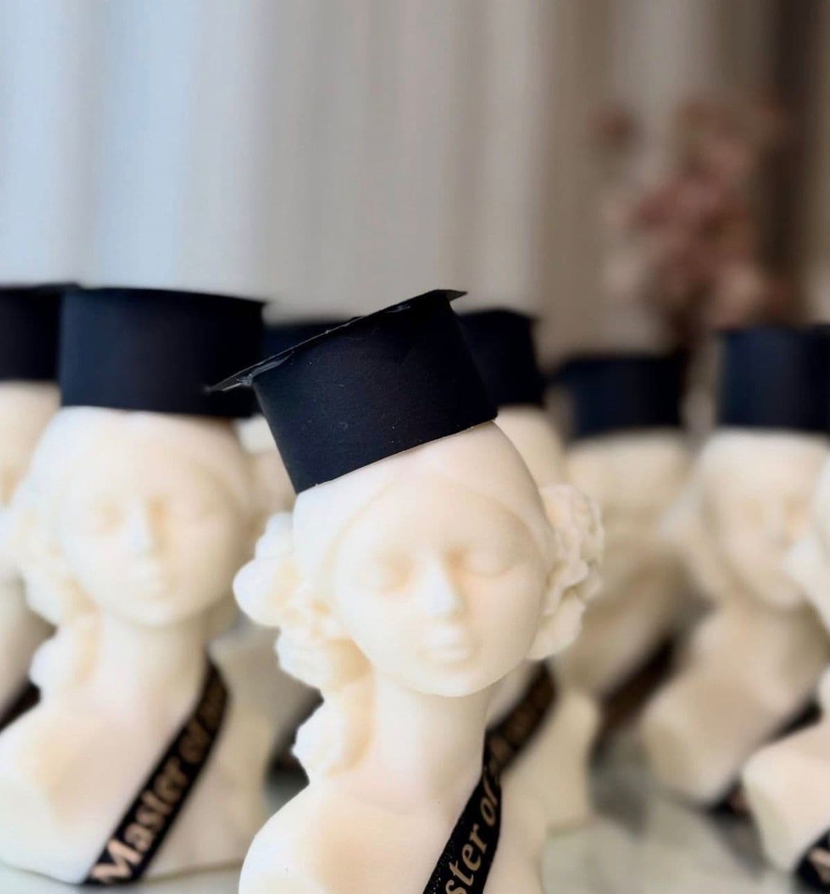 Bustos mujer graduación grupo